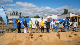Foto: Stadtwerke Dessau Spatenstich iKWK Dessau